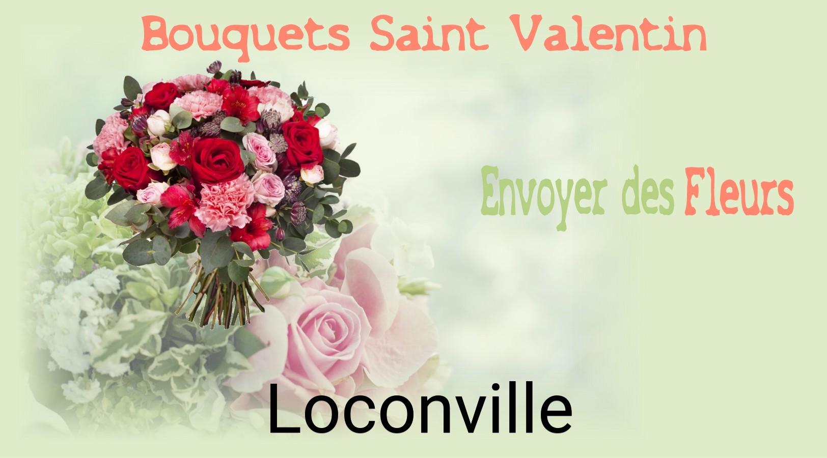 Roses de Saint-Valentin livrées à Loconville